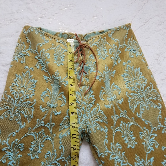 Spell Anastasia Brocade Lace Up Flare Pants - Picture 5 of 13